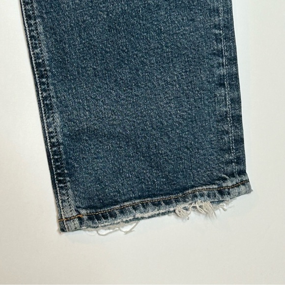 NWT Agolde Riley Long High Rise Straight Jeans Cypher Size 26 - Picture 8 of 14